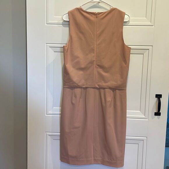 Theory Muted Pink Sleeveless Dress - Picture 3 of 5